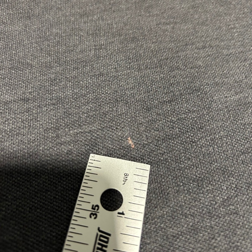 Brooks Brothers Performance Polo Mens Large Charcoal Gray Supima Cotton Logo - Picture 4 of 7